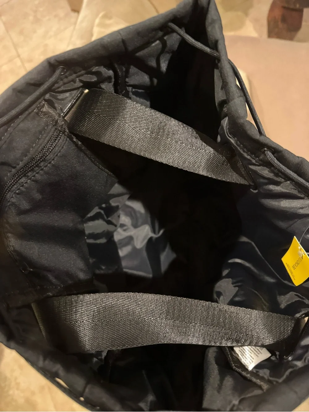 Beyond Yoga Black Everyday Convertible Gym Bag with Tag
